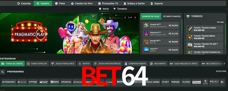 cassino bet64